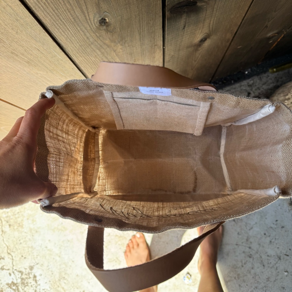 MAGNOLIA X APOLIS SCRIPT MARKET TOTE BAG - Picture 6 of 9